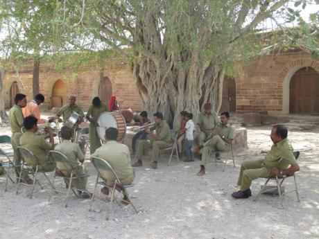 musiciens fort Jodhpur