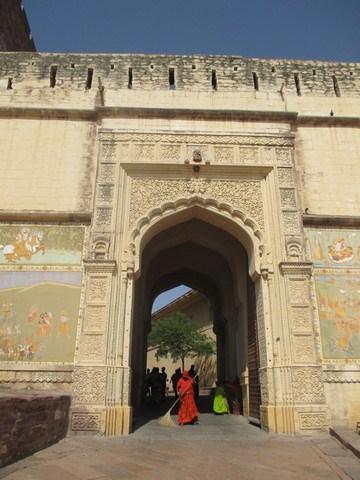 entrée du fort Jodhpur