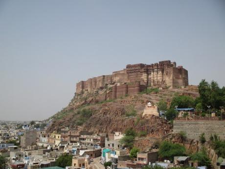 forteresse sur son promontoire Jodhpur