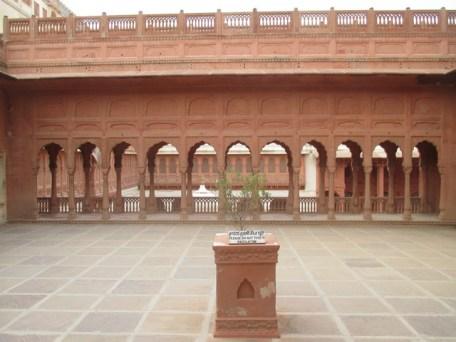 cour intérieure Fort de Junagarh