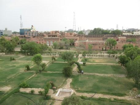 vue sur jardin Fort de Junagarh