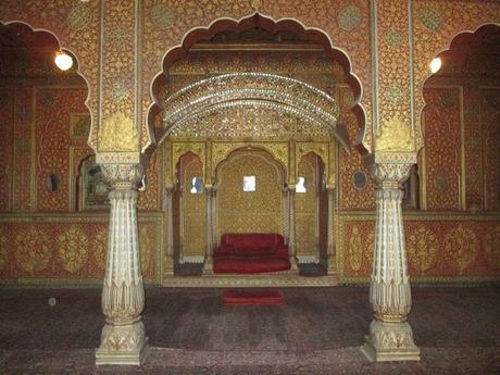 salle du couronnement Fort de Junagarh