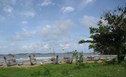 bateaux traditionnels Sri Lanka