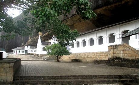 cour intérieure Rock Temple