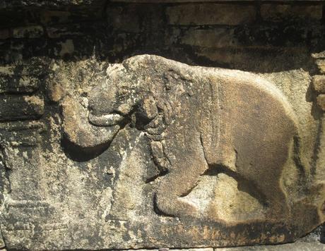 Bas-reliefs Salle du Conseil Polonnaruwa