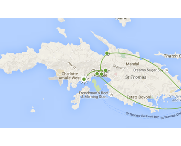 L’île vierge de St-Thomas, entre légendes anciennes et attraits touristiques actuels