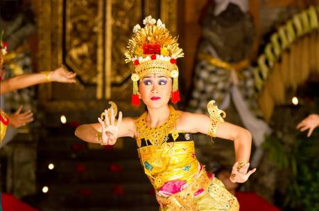 Danseuse de Legong au Palais d'Ubud