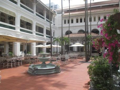 patio Raffles Hôtel Singapour