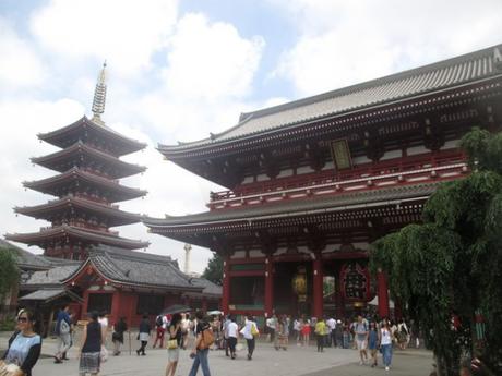 pagode Temple Senso-Ji Tokyo