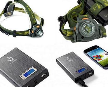 Mon test d’accessoires de voyage et du quotidien : lampe frontale & power bank