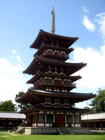 pagode de l'ouest temple de Yakushi-ji