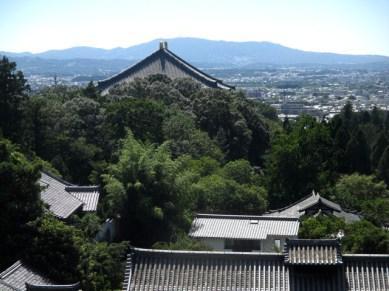 vue depuis sanctuaire parc de Nara