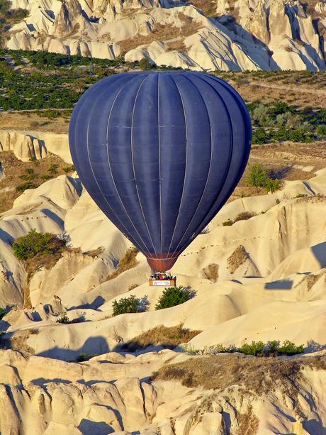 Montgolfière en Cappadoce en Turquie