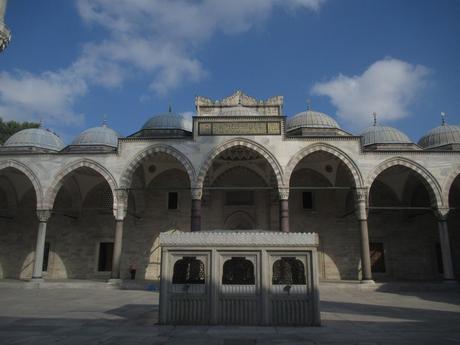 cour mosquée Soliman le magnifique Istanbul