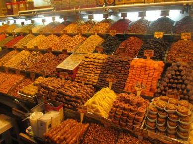 loukoums marché aux épices Istanbul