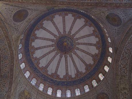 intérieur mosquée bleue Istanbul