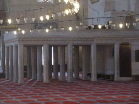 intérieur mosquée Soliman le magnifique Istanbul