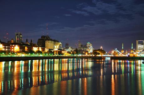 La ville de Buenos Aires en Argentine