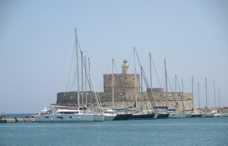 Fort saint Nicolas port de Mandraki Rhodes