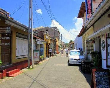 La ville coloniale de Galle