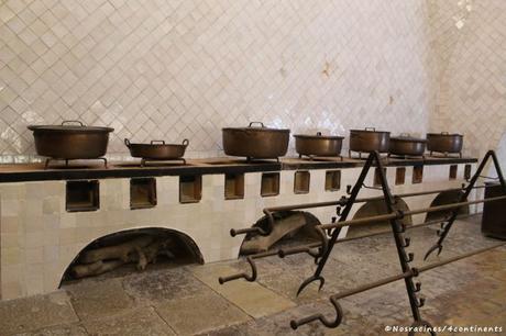 Un aperçu des installations des cuisines, Palais national de Sintra