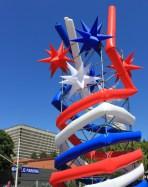 ballons pour la fête du 4 juillet aux USA