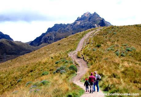 Le téléphérique et le volcan Pichincha