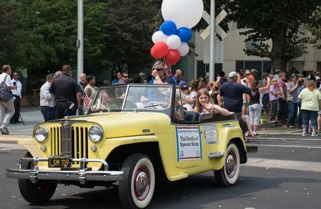 La parade du 11 septembre 2015