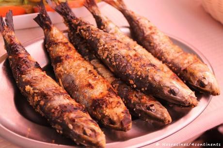 Les sardines grillées, une autre spécialité lisboète