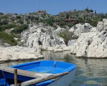 Mon top 10 Sur l'eau: N°2: En barque sur la baie de Kekova (Turquie)