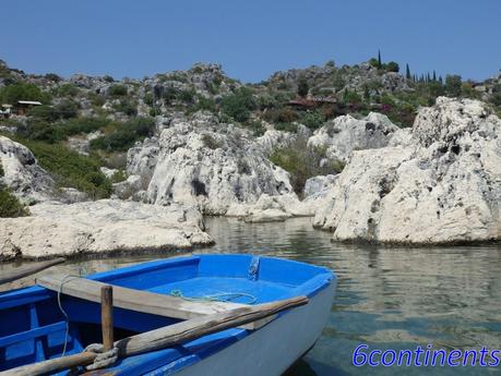 Mon Top 10 Sur L Eau N 2 En Barque Sur La Baie De Kekova Turquie