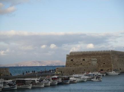port d'Heraklion Crète