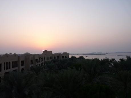 Coucher du soleil au Rooftop, One & Only Royal Mirage