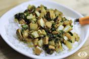 Home Made #5 : Curry de Choux Chinois au Soja