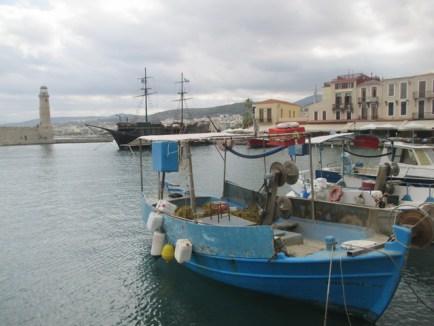 port vénitien Rethymnon Crète