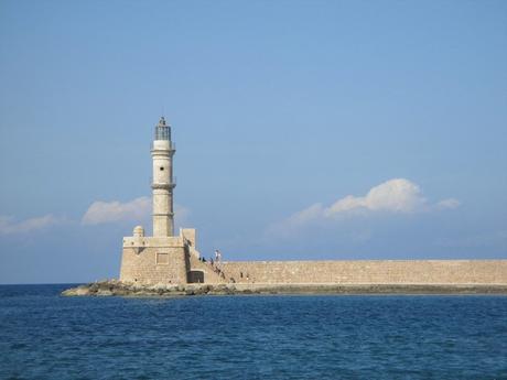 phare port de Chania Crète