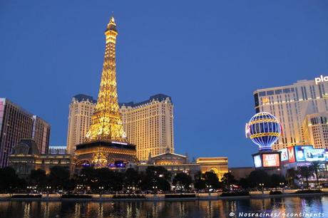 Le Paris Las Vegas, vu du Bellagio