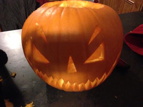 My kids’ Jack o’Lantern