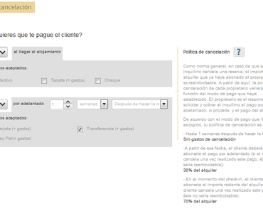 Méthodes de paiement et annulation