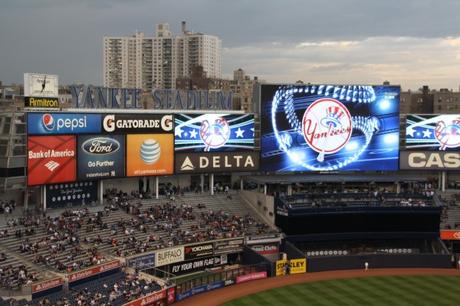 match de baseball au Yankee Stadium