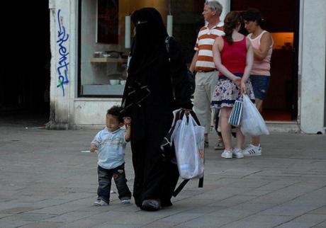 burqa a Venise
