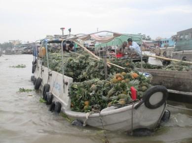 Marché flottant Cai Rang sur le Mékong
