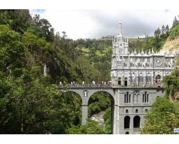 Ipiales et son Eglise Nuestra Señora de las Lajas en Colombie