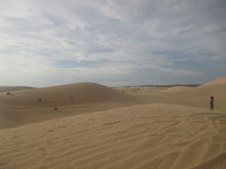 white sand dunes Mui Né