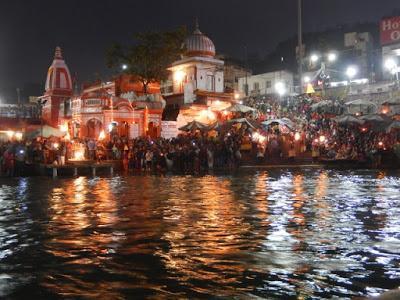 Haridwar, ville sainte et temps humide