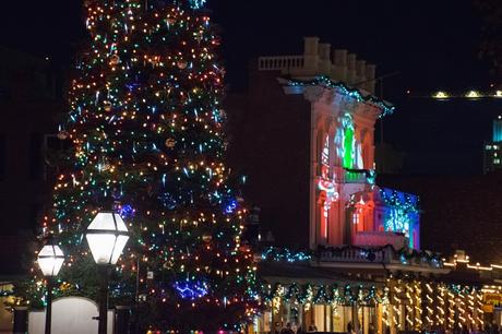 Lumières de Noël à Sacramento