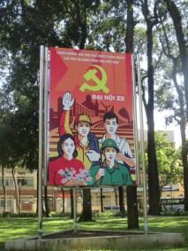 affiche parti communiste Saigon