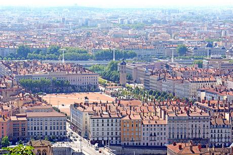 Place Bellecour à Lyon