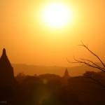 Birmanie - Bagan - Coucher soleil