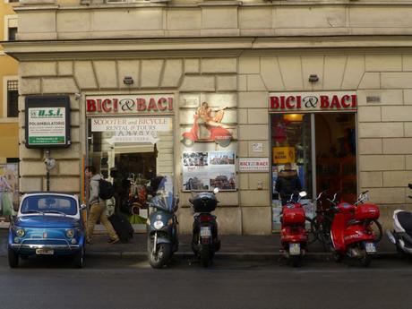 L'agence Bici & Baci sur la via Cavour